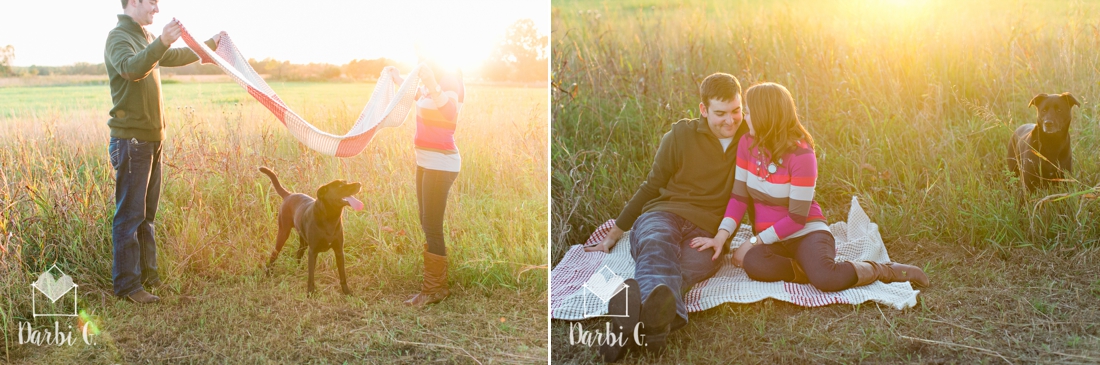 tree swing engagement photos rural kansas engagement photos 