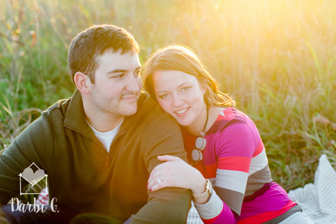 tree swing engagement photos rural kansas engagement photos 