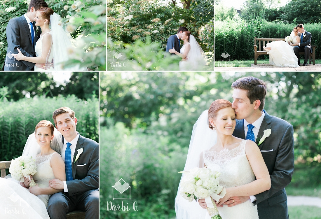 Bride groom backlit blue grey wedding kansas city