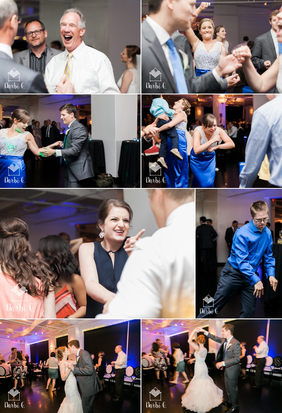 reception dance off camera lighting grand street cafe kansas city plaza wedding 