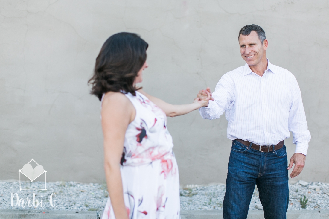 urban engagement session in the crossroads with kansas city photographer Darbi G. 