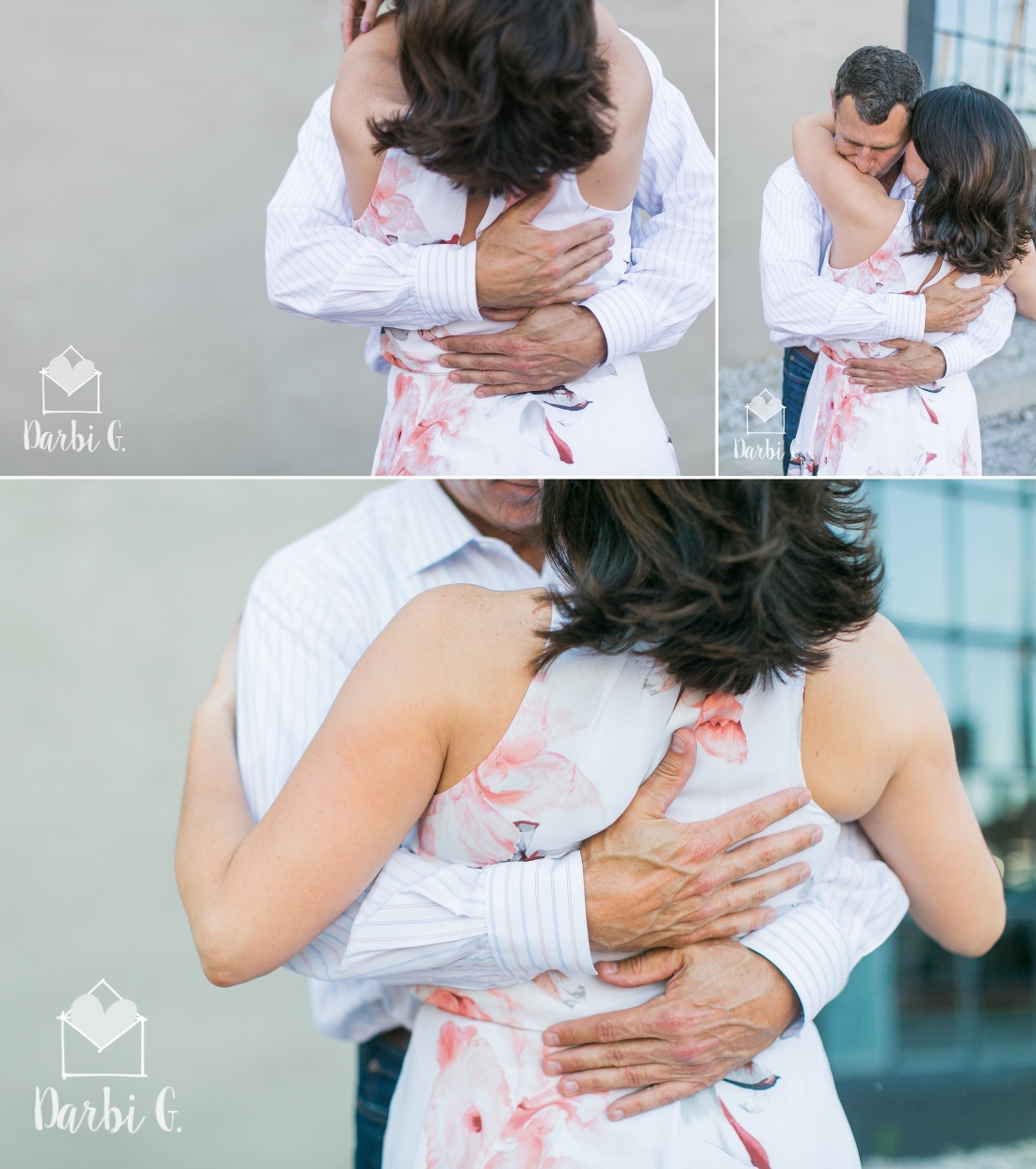 urban engagement session in the crossroads with kansas city photographer Darbi G. 