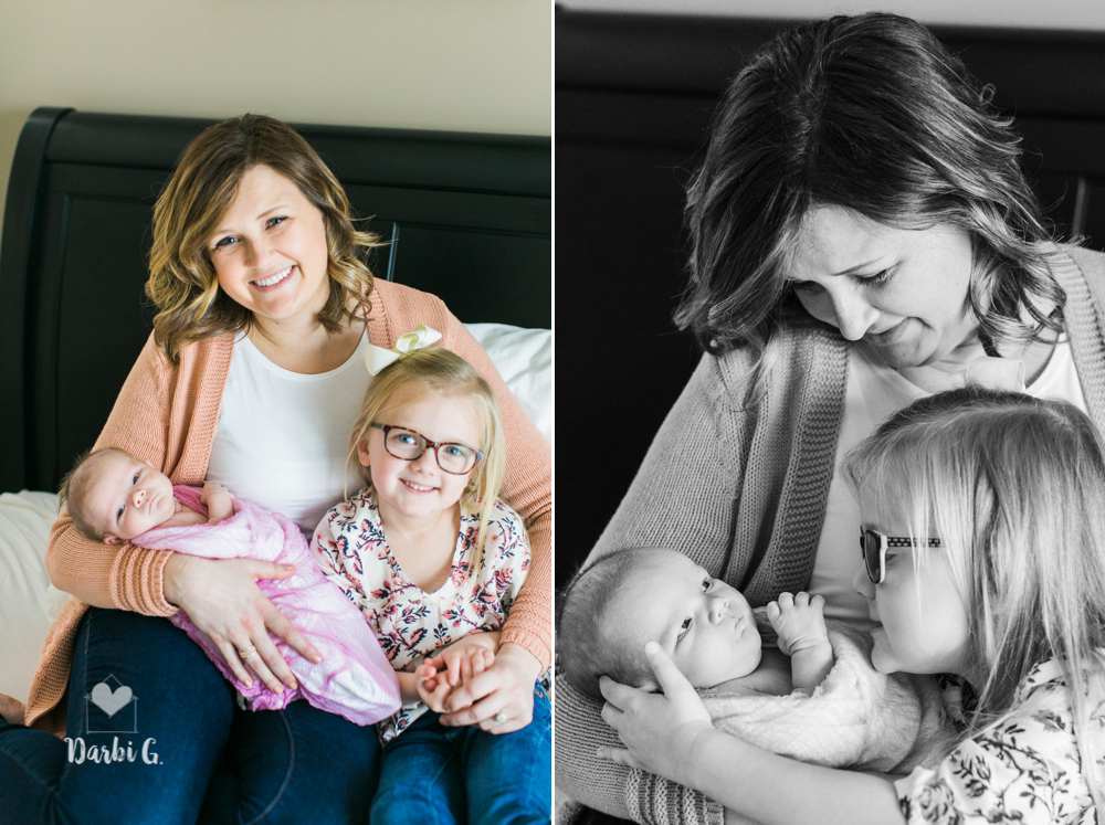 Kansas Missouri in home in-home newborn photographer