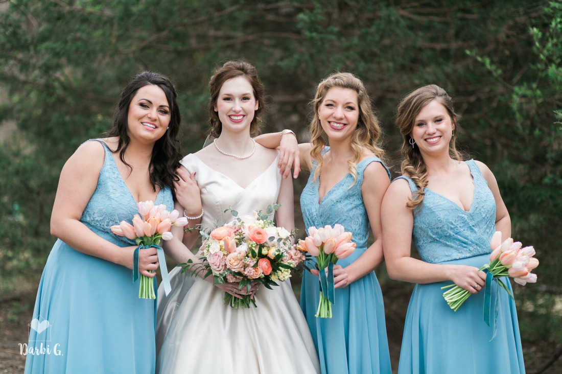 Kansas City wedding party groomsmen bridesmaids