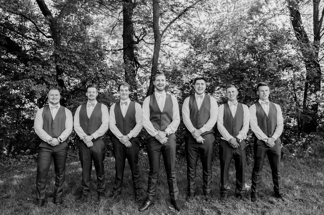 groomsmen photos Omaha tux wedding kansas city wedding photographer darbi g